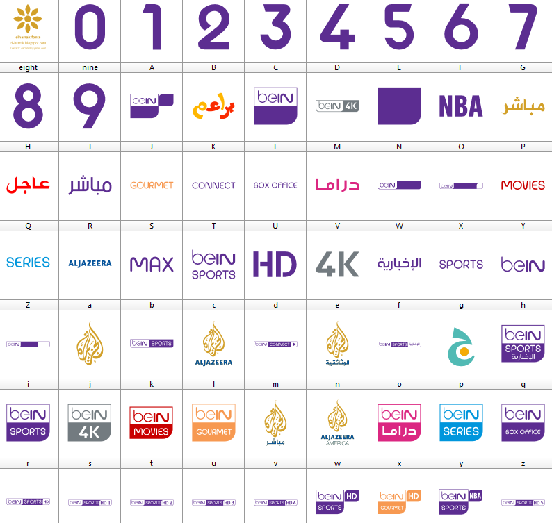 logos bein aljazeera